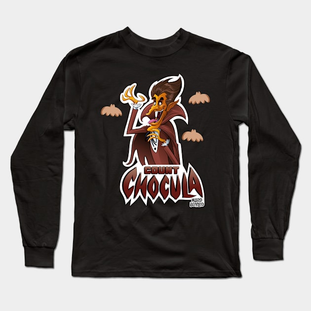 Count Chocula Long Sleeve T-Shirt by Hard Boyled